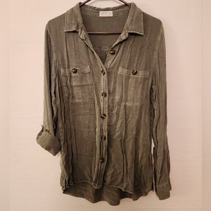 Relaxed Fit Button Down